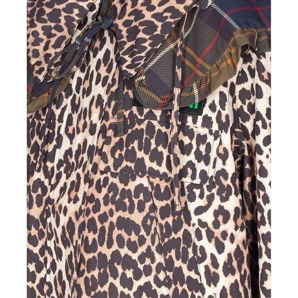 Barbour X Ganni Women Waterproof Parka Jacket - Picture 2 of 4